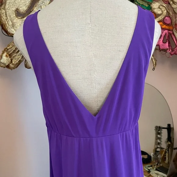 Natori Vibrant Purple Gown Size S - Picture 7 of 8